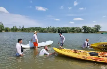 Esküvő utáni nyári tóparti morzsapartik varázsa örökre velünk marad!!