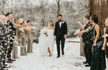 Téli esküvő – Mesés pillanatok a természet ölelésében!